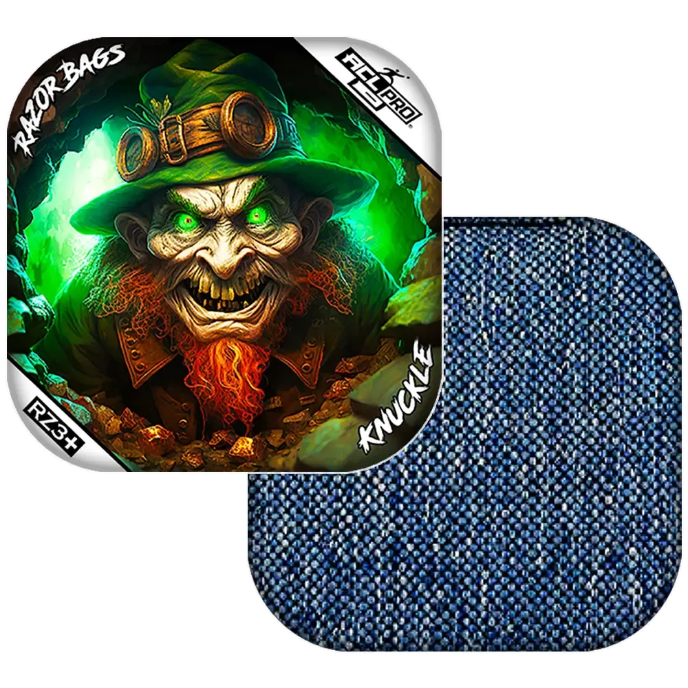 Knuckle | Leprechaun Cave | ACL PRO Razor Cornhole Bags