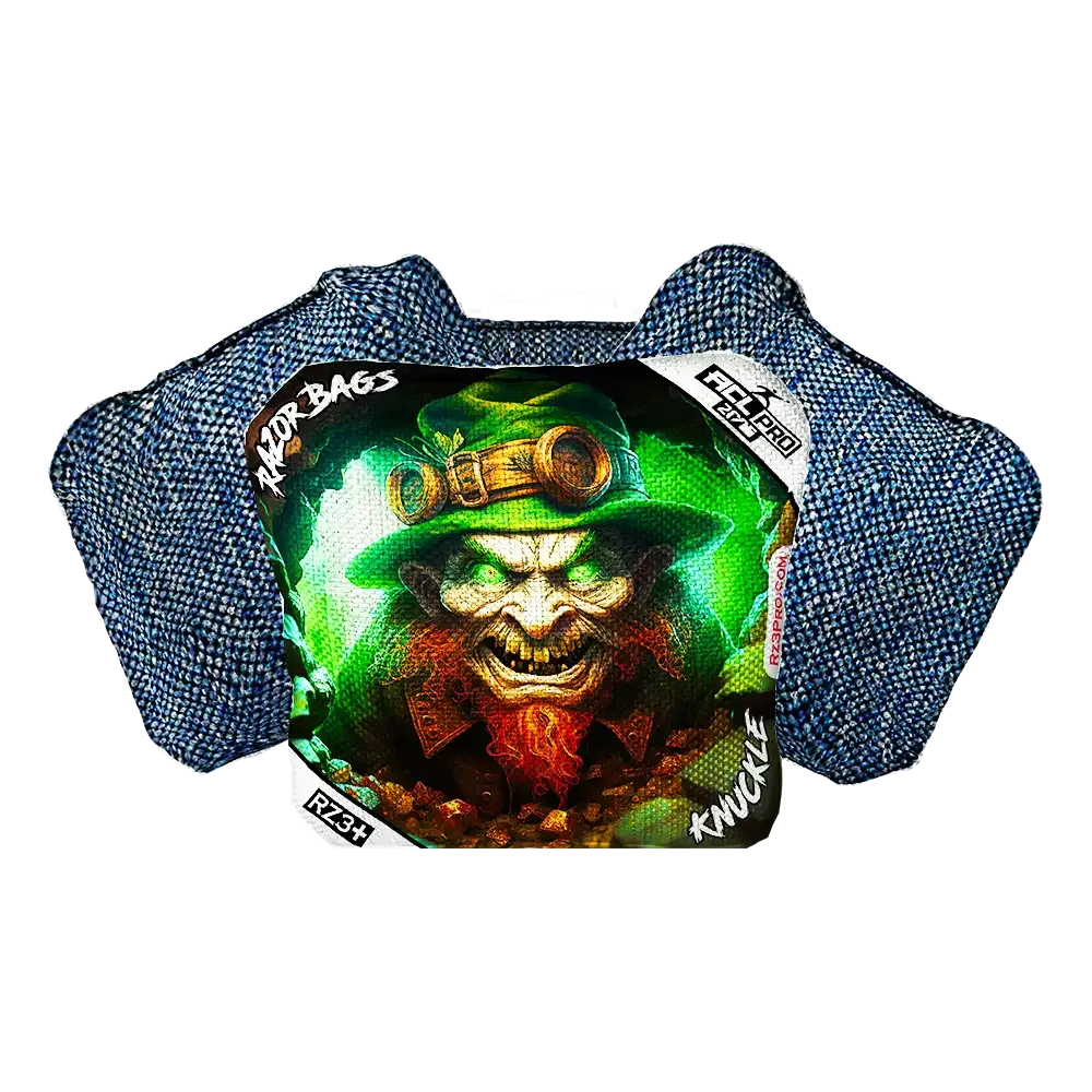 Knuckle | Leprechaun Cave | ACL PRO Razor Cornhole Bags