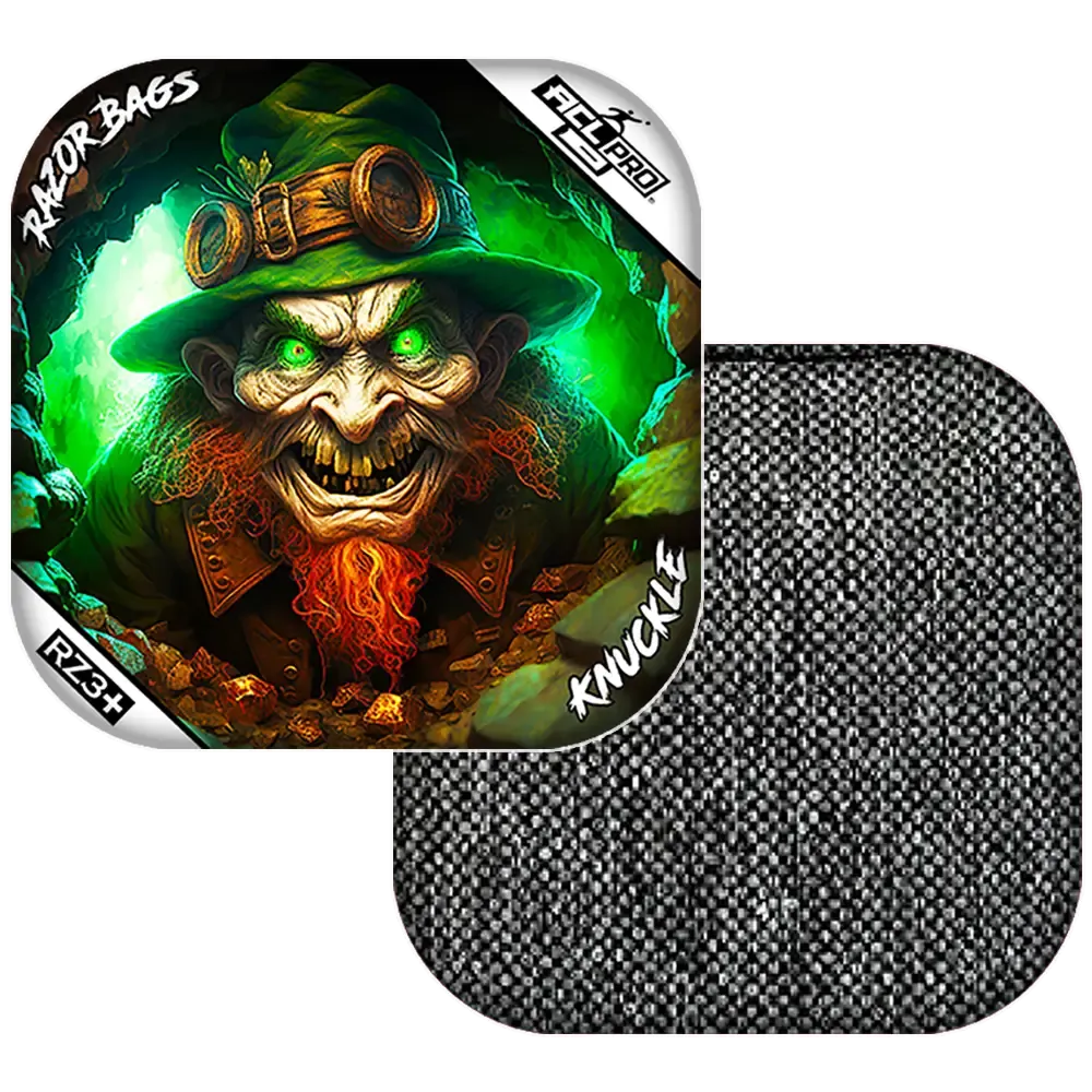 Knuckle | Leprechaun Cave | ACL PRO Razor Cornhole Bags