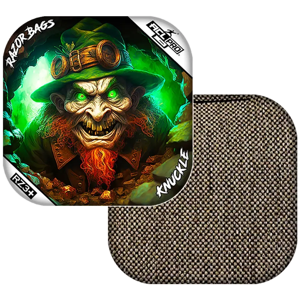 Knuckle | Leprechaun Cave | ACL PRO Razor Cornhole Bags