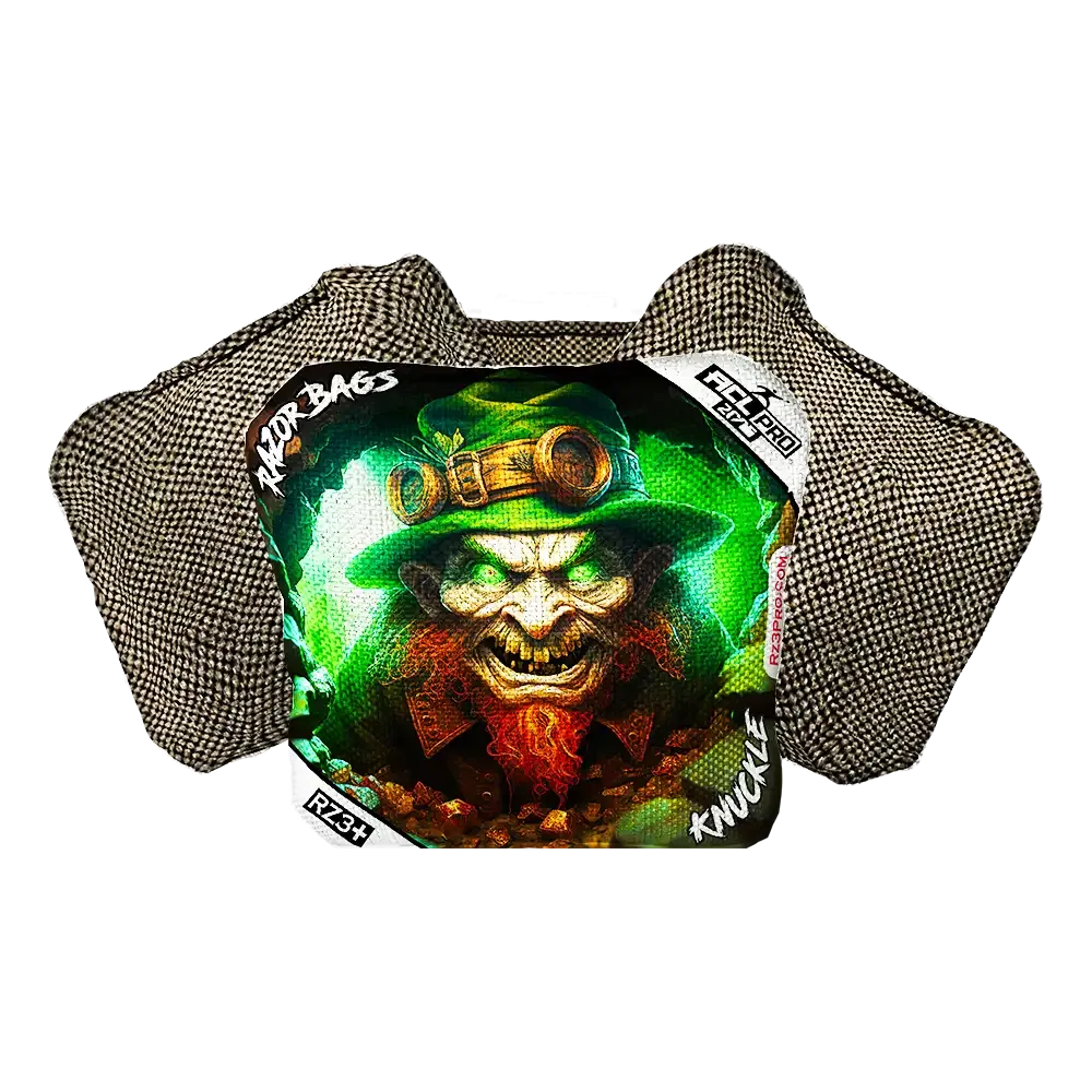 Knuckle | Leprechaun Cave | ACL PRO Razor Cornhole Bags