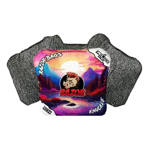 Knuckle | Sunset | ACL PRO Razor Cornhole Bags
