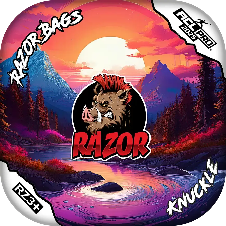Knuckle | Sunset | ACL PRO Razor Cornhole Bags