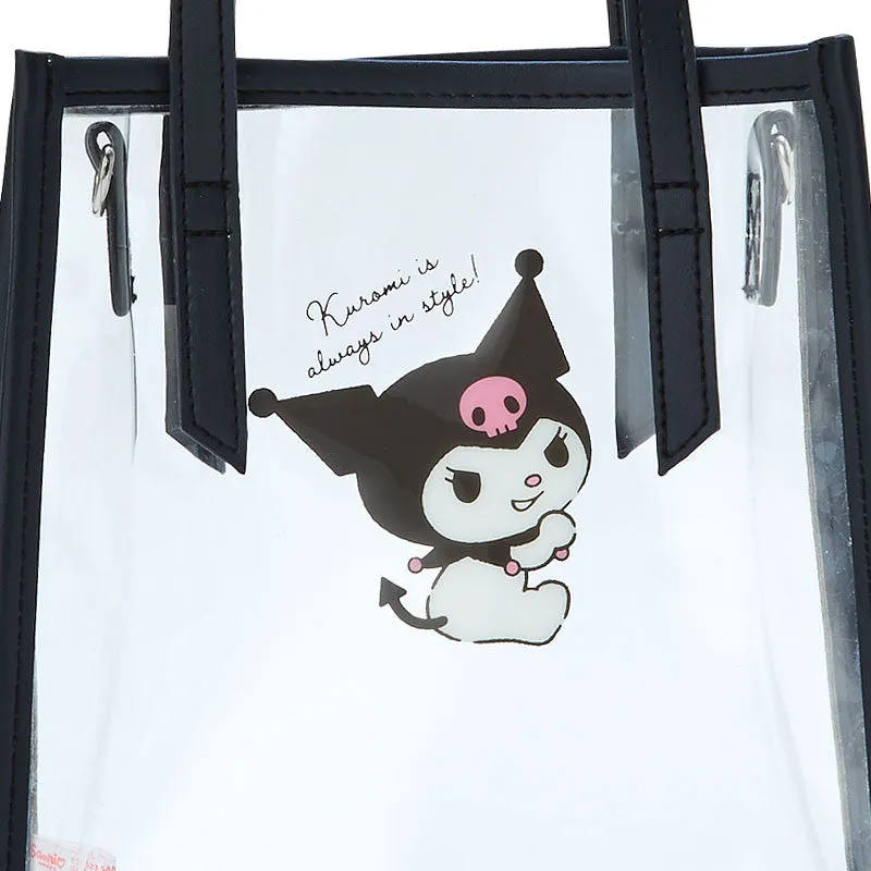 Kuromi Clear Convertible Mini Tote