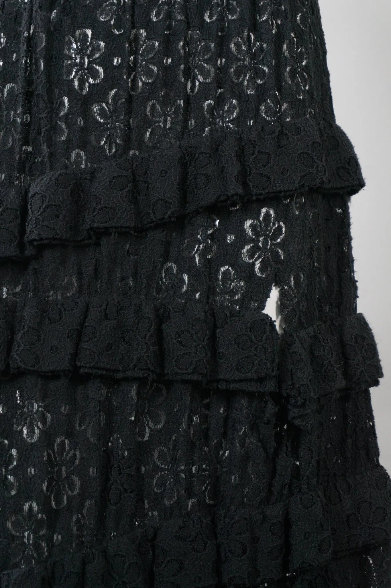 Lace Ruffle Skirt