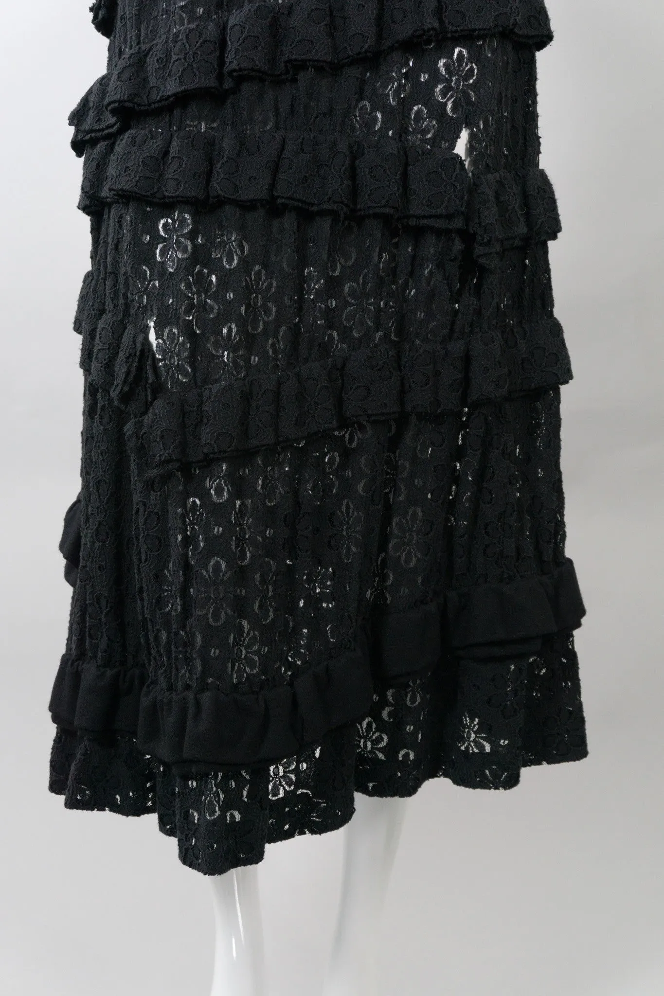 Lace Ruffle Skirt