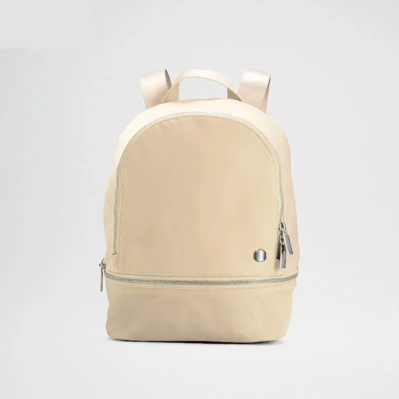 LLLM backpack 11L City Simple Solid Color Students Campus Outdoor Bags Teenager Shoolbag Korean Trend With Backpacks Leisure Travel Bag