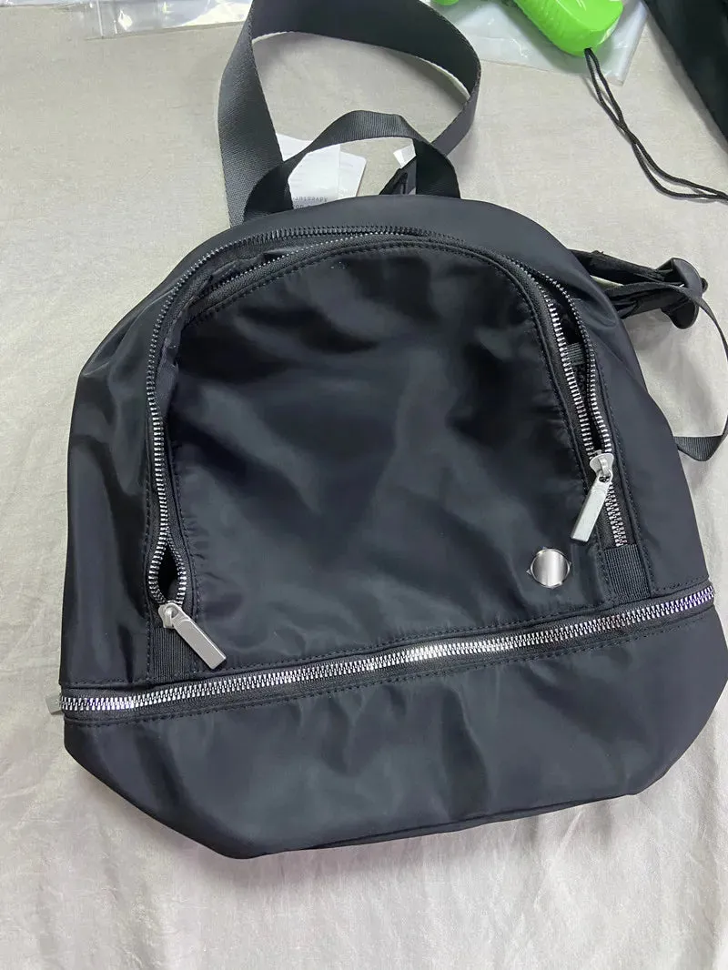 LLLM backpack 11L City Simple Solid Color Students Campus Outdoor Bags Teenager Shoolbag Korean Trend With Backpacks Leisure Travel Bag
