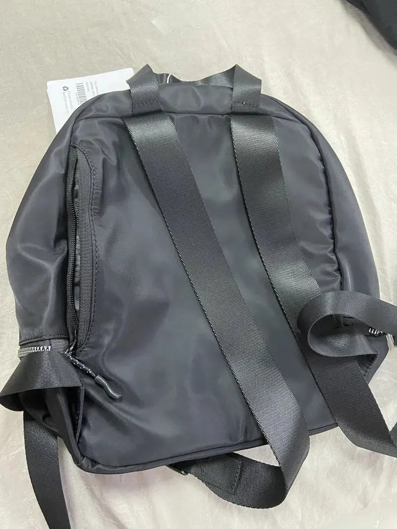 LLLM backpack 11L City Simple Solid Color Students Campus Outdoor Bags Teenager Shoolbag Korean Trend With Backpacks Leisure Travel Bag