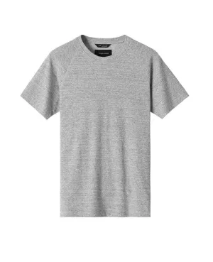 Loop Knit Short Sleeve Static Grey