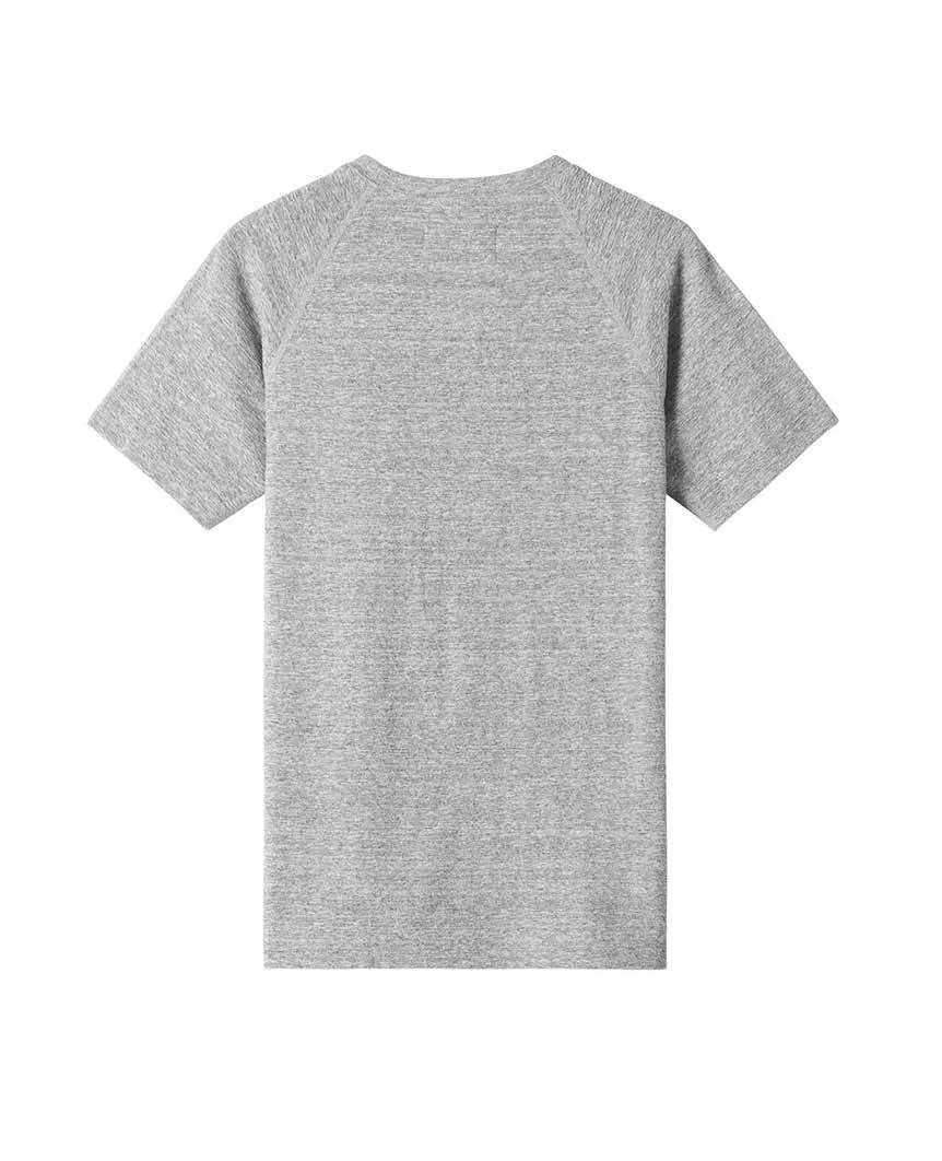 Loop Knit Short Sleeve Static Grey