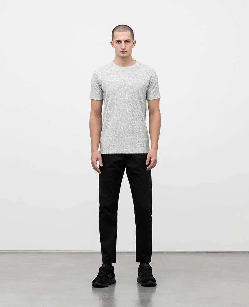 Loop Knit Short Sleeve Static Grey
