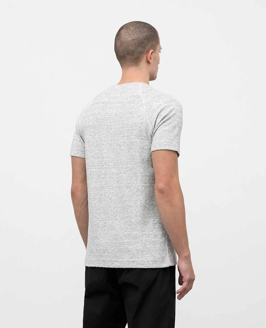 Loop Knit Short Sleeve Static Grey