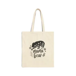Mama Bear Canvas Tote Bag
