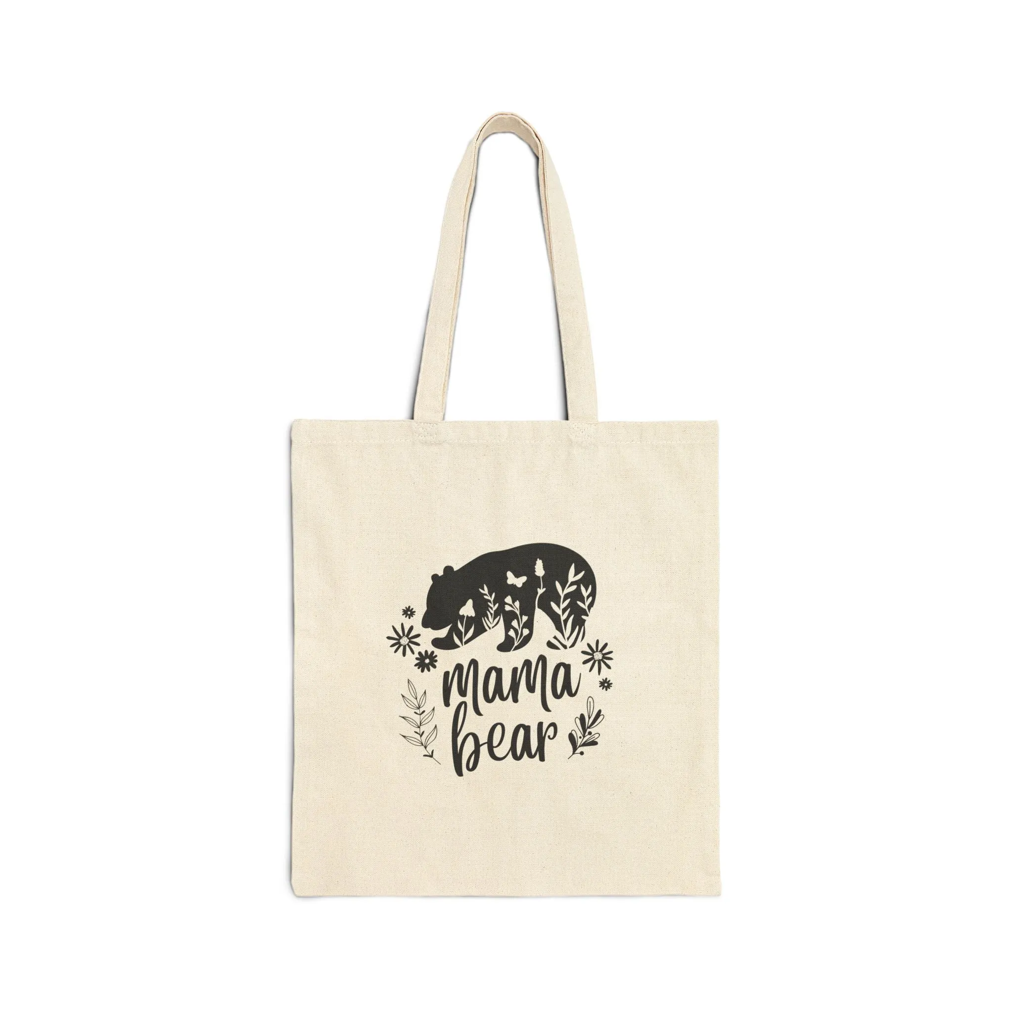 Mama Bear Canvas Tote Bag