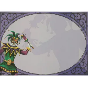 Mardi Gras Jester Invitation