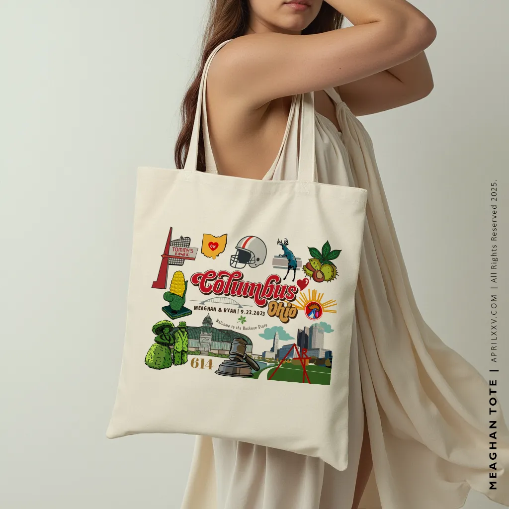 MEAGHAN | Columbus, Ohio Canvas Tote