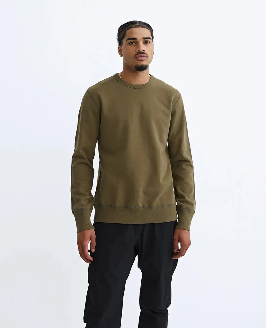Midweight Terry Crewneck Moss