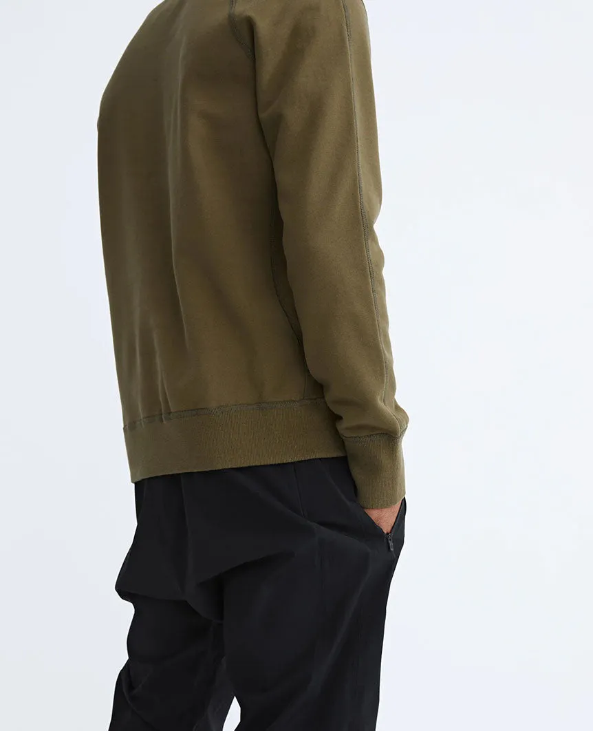 Midweight Terry Crewneck Moss