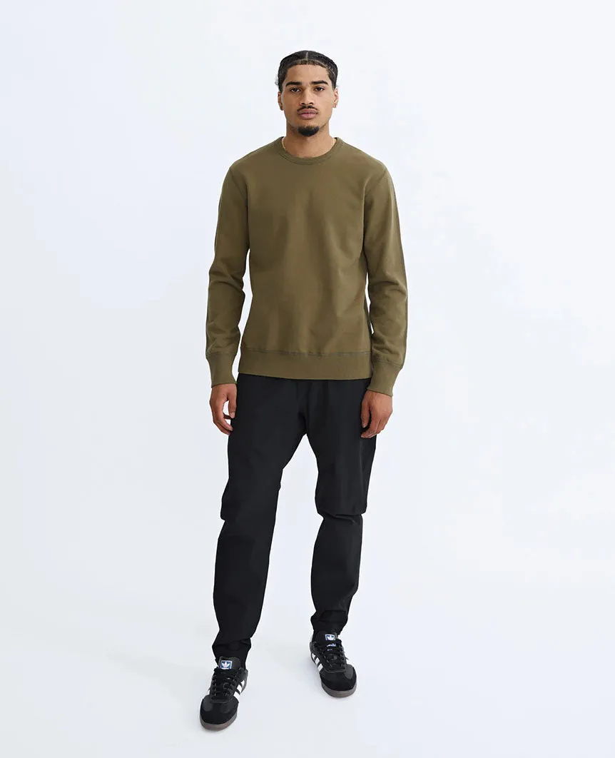Midweight Terry Crewneck Moss