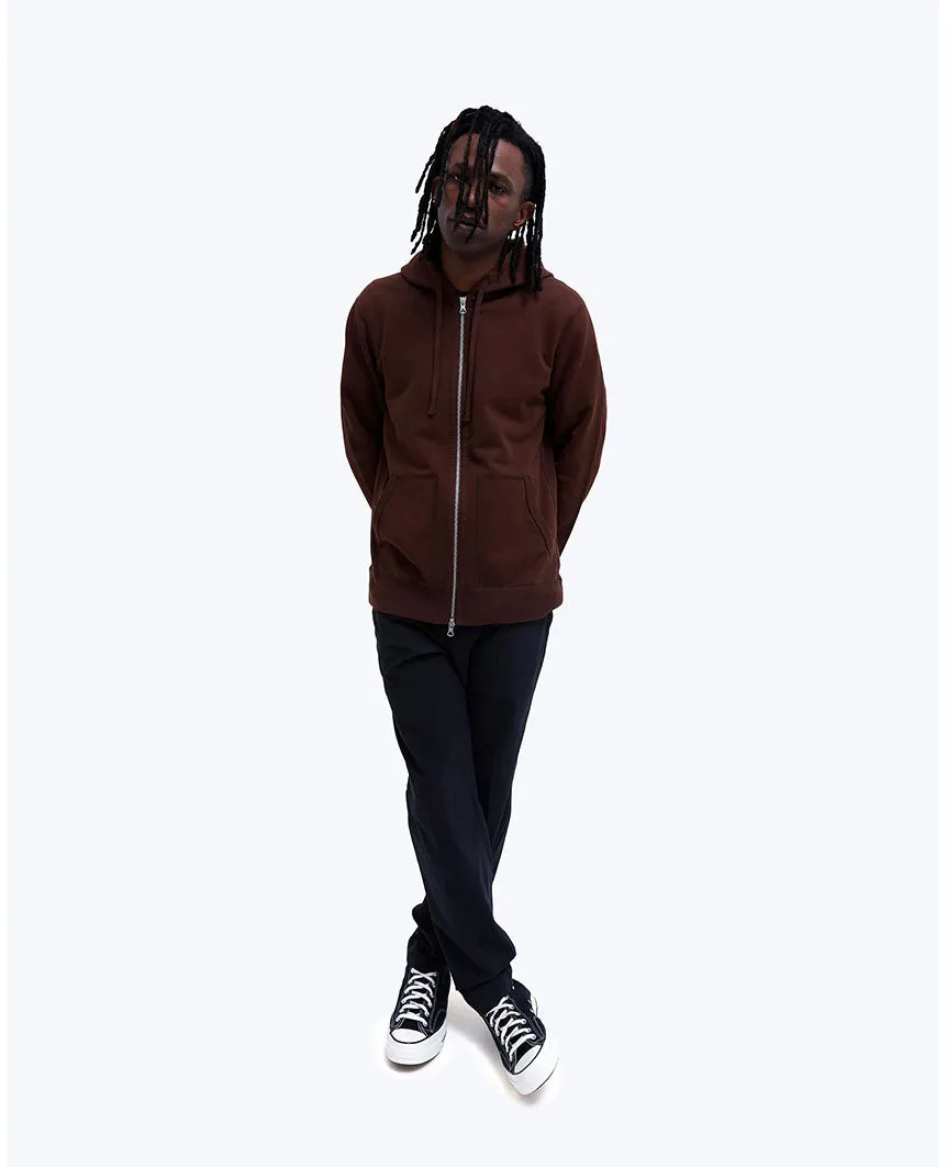 Midweight Terry Full Zip Hoodie Earth