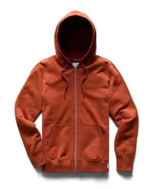 Midweight Terry Full Zip Hoodie Mens Sierra