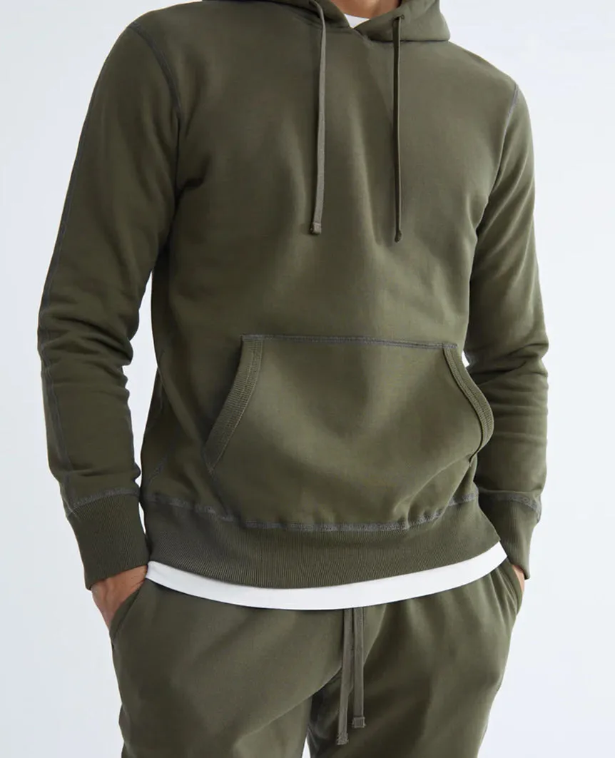 Midweight Terry Pullover Hoodie Fir