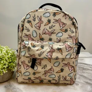 Mini Backpack - Easter - Bunnies, Eggs, & Carrots