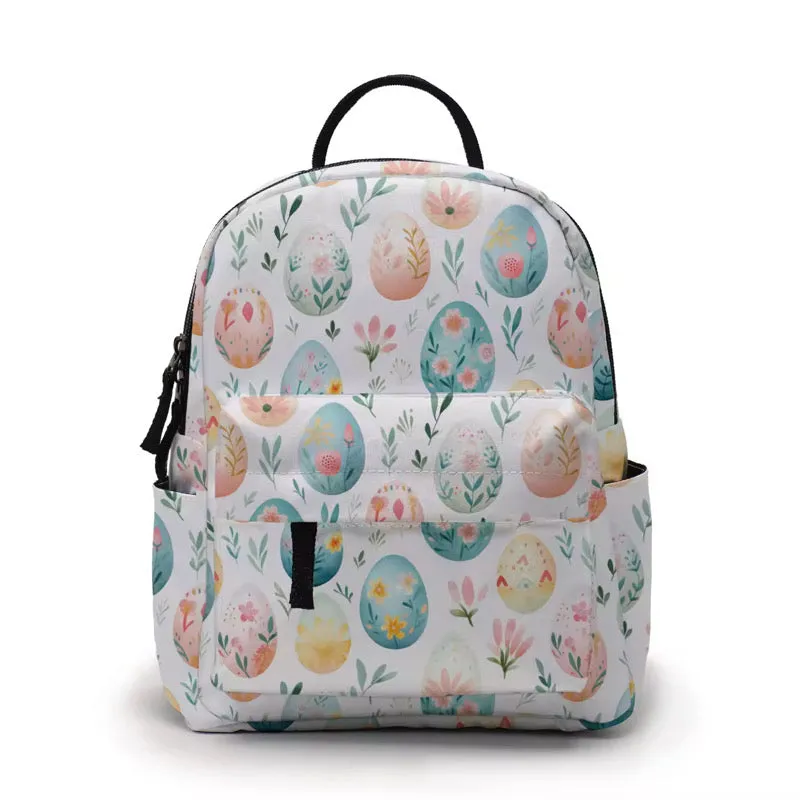 Mini Backpack - Easter - Floral Eggs
