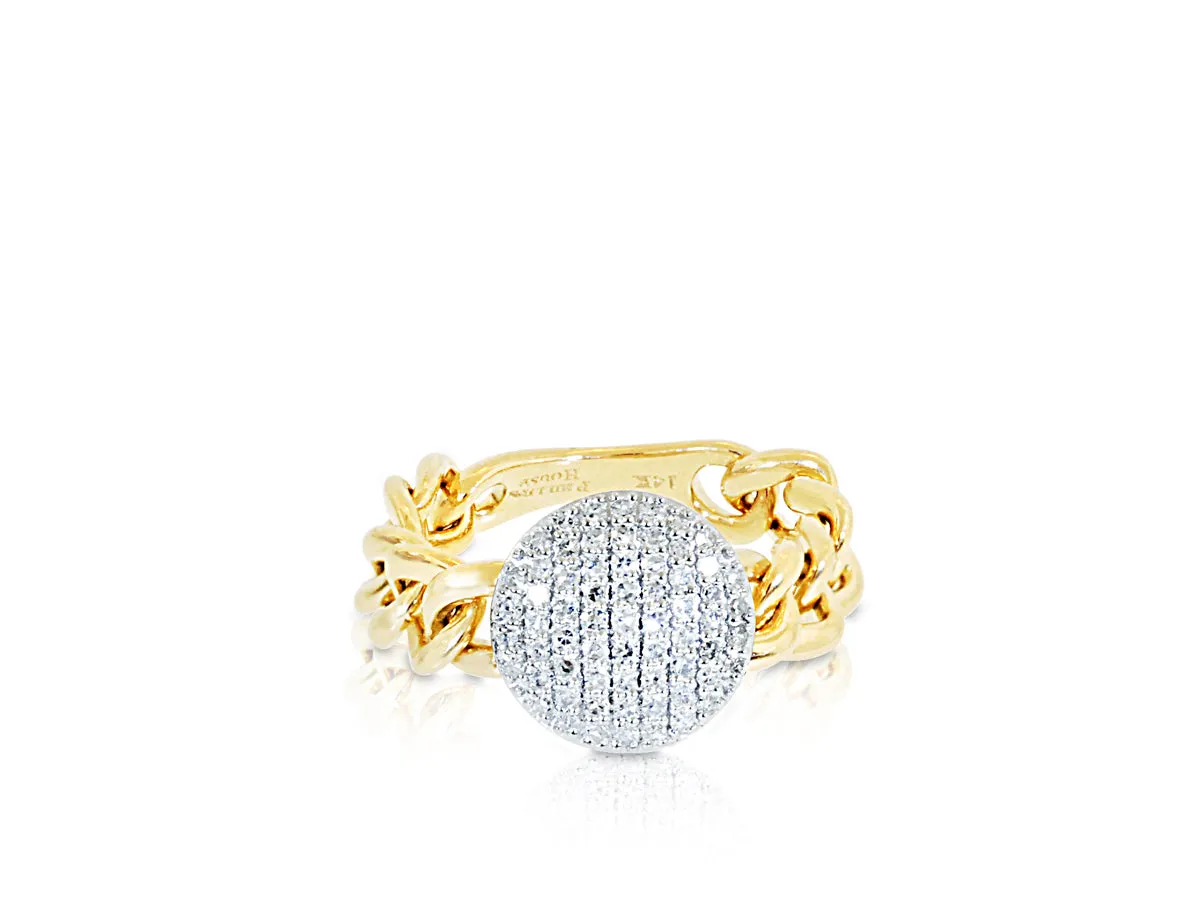 Mini Infinity Chain Link Ring