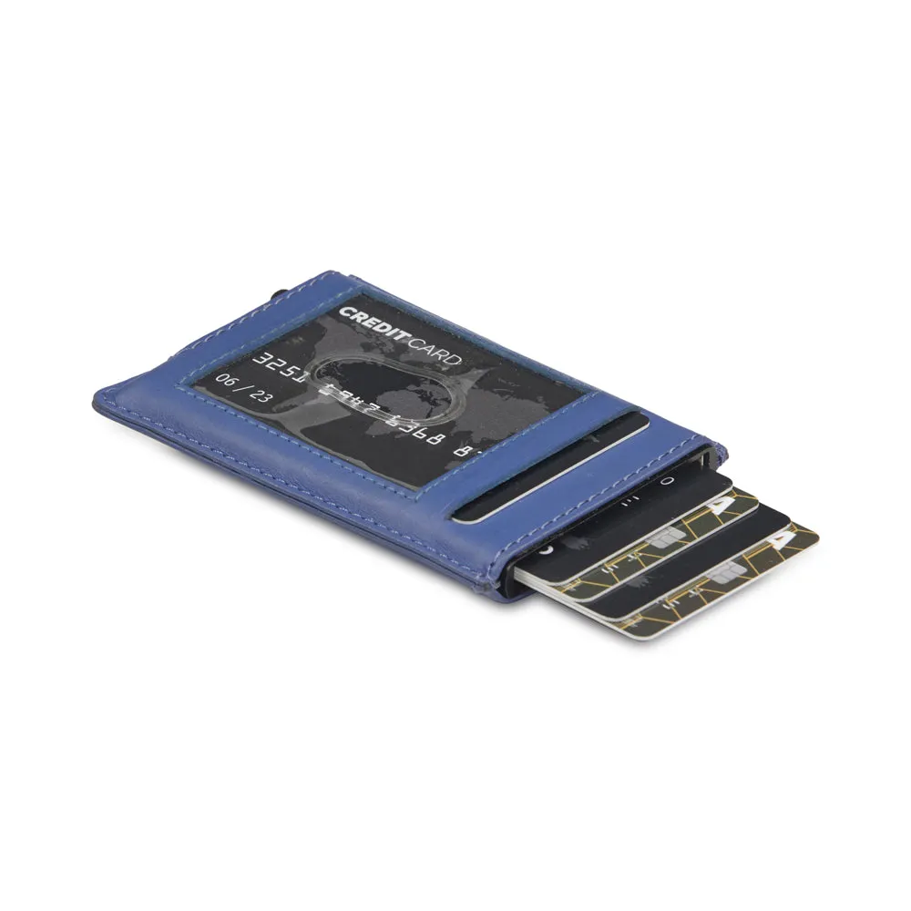 Minimalist Card Holder - deep blue -4*3 inch