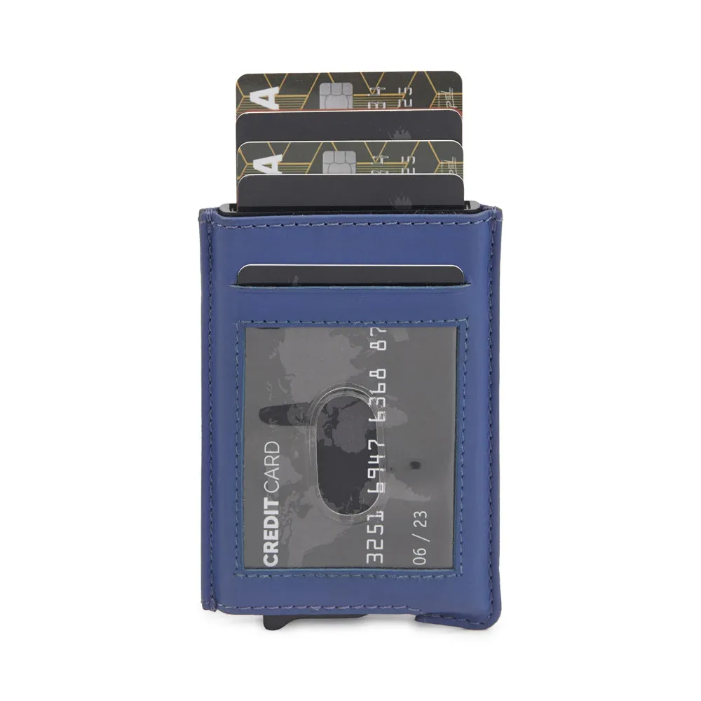 Minimalist Card Holder - deep blue -4*3 inch