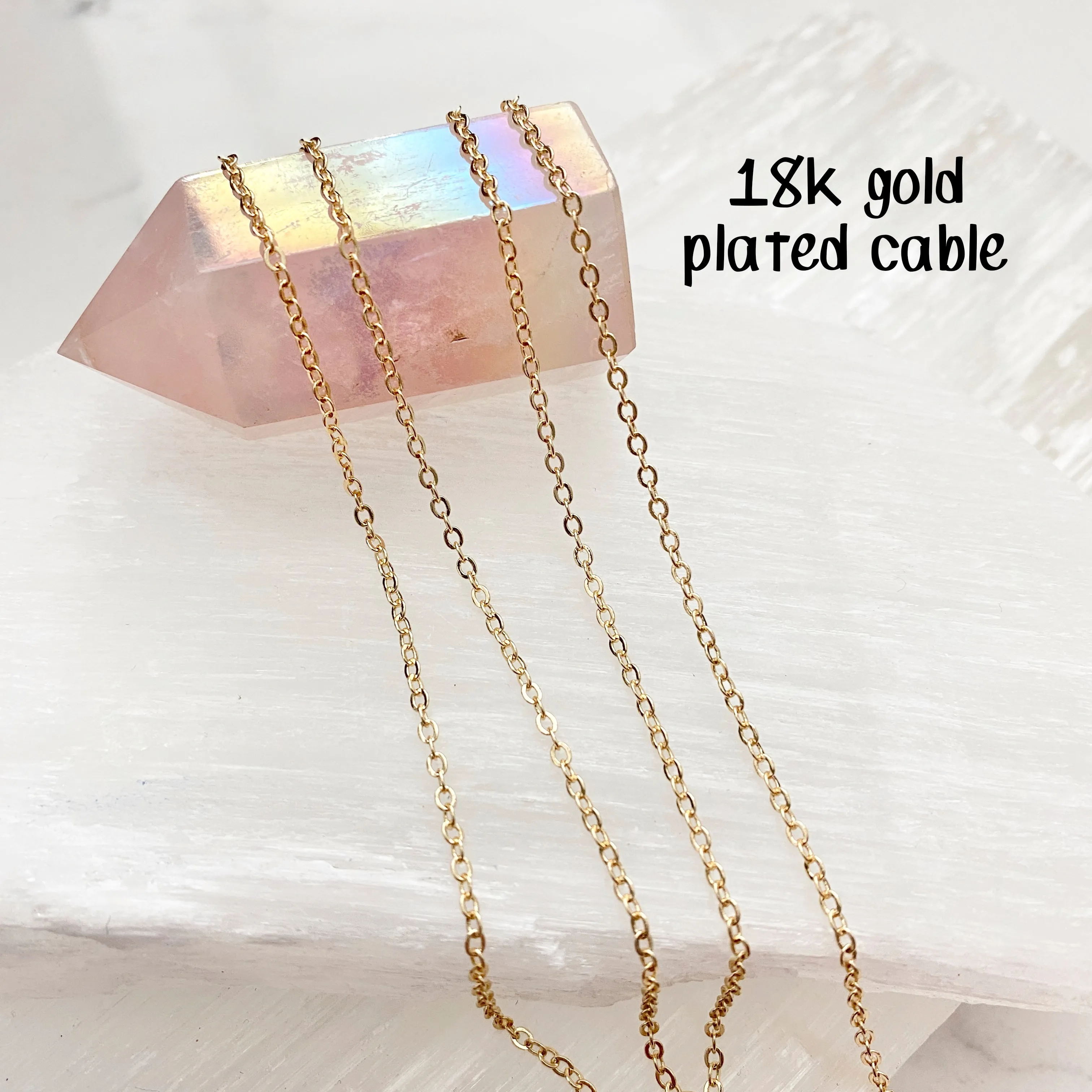 Moonstone Moon Beam Necklace