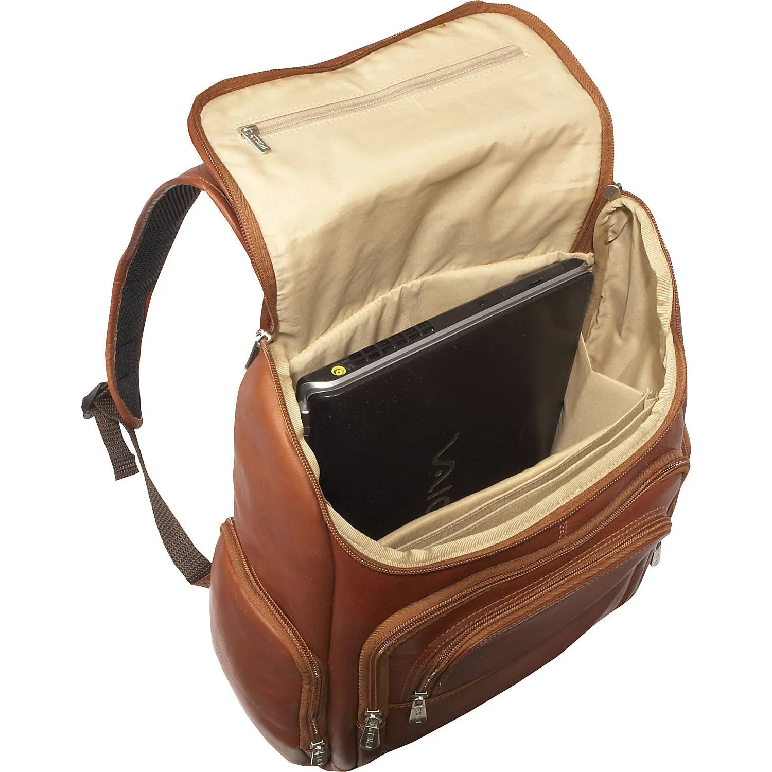 MULTI-POCKET LAPTOP BACKPACK