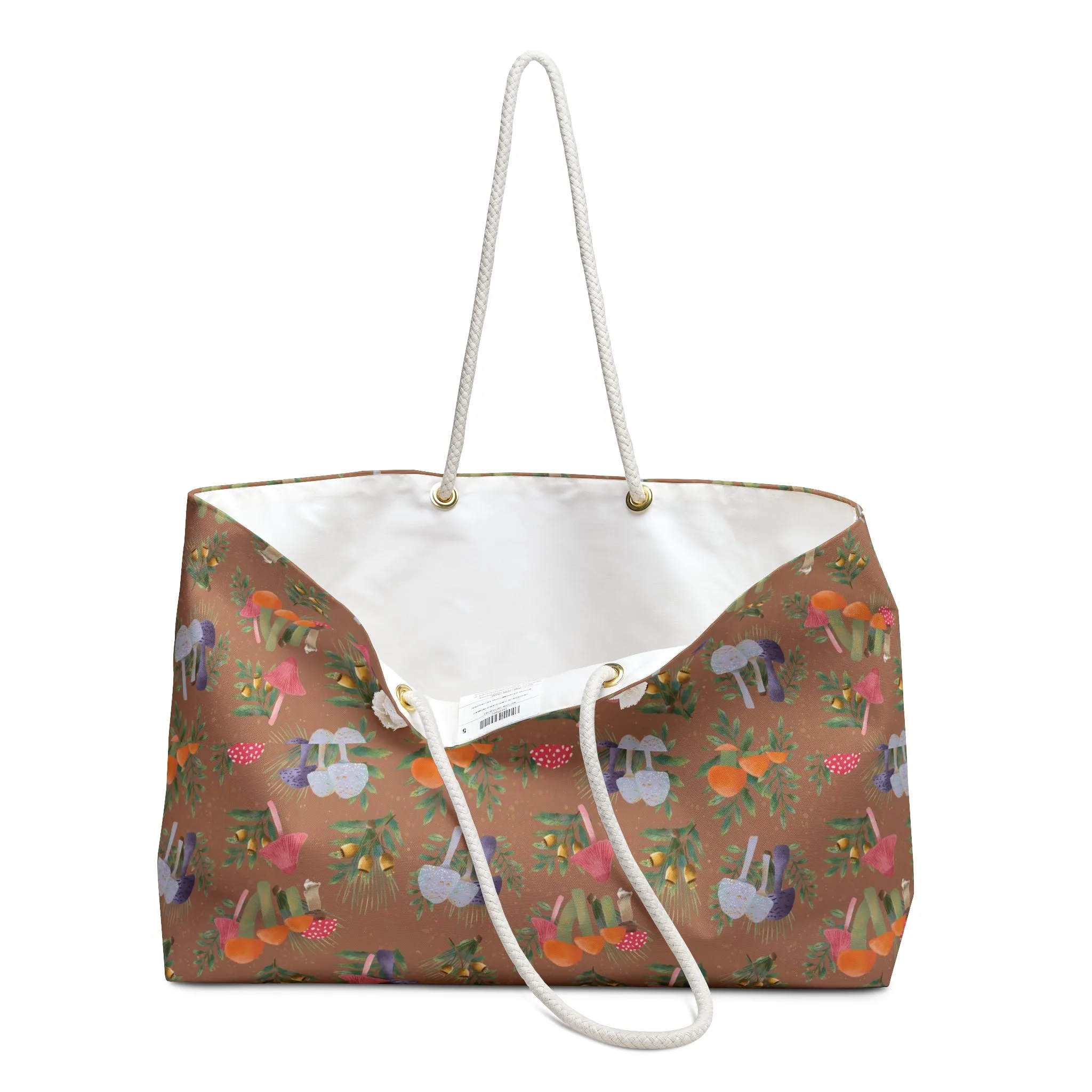 Mushrooms Weekender Bag