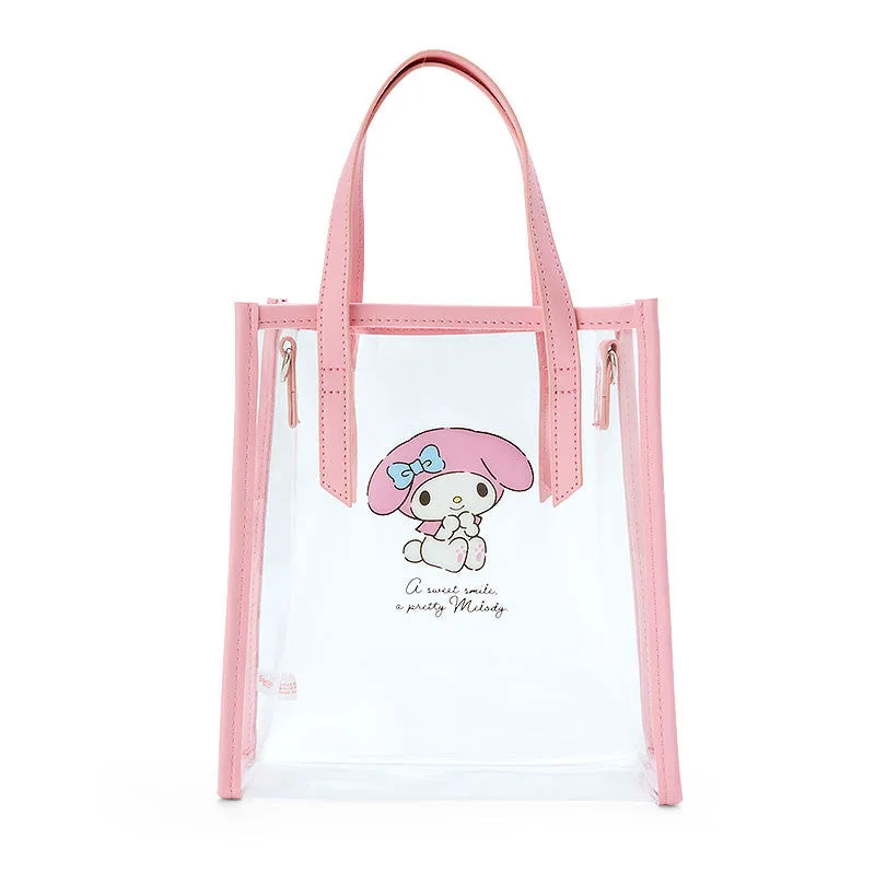 My Melody Clear Convertible Mini Tote