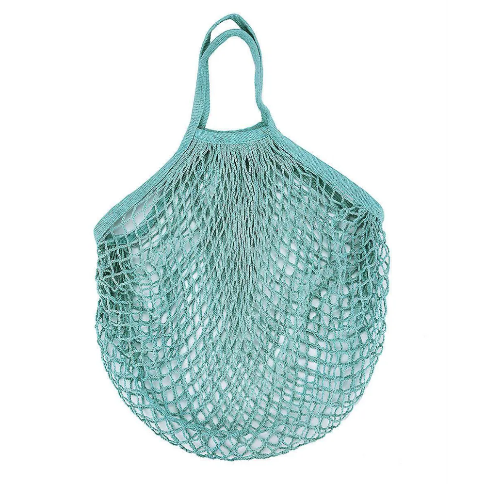 Organic Cotton - Grocery Shopping Mesh Bag - Black