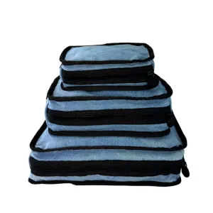 Personalized Denim Organizing Trio