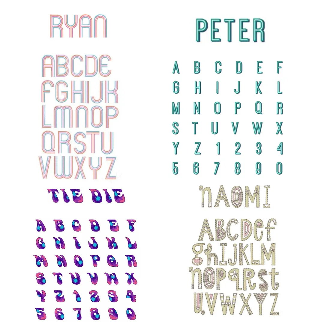 Personalized Eyelet White Organizing Trio