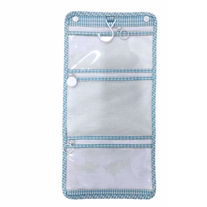 Personalized Nylon Mist Gingham Mini Hang Around