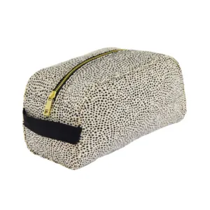 Personalized Seersucker Cheetah Traveler Pouch