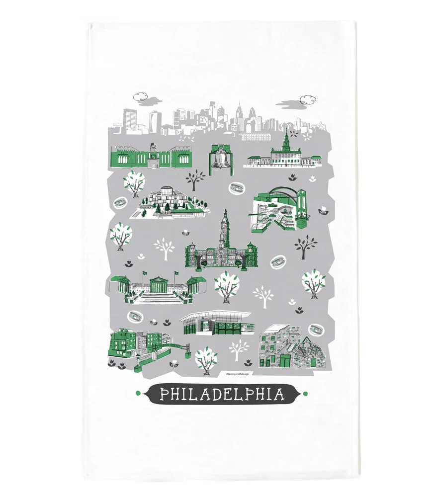 Philadelphia Tea Towel