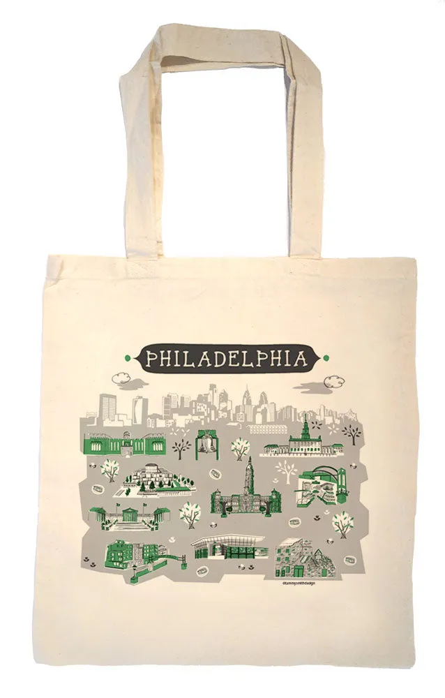 Philadelphia Tote Bag-Wedding Welcome Tote