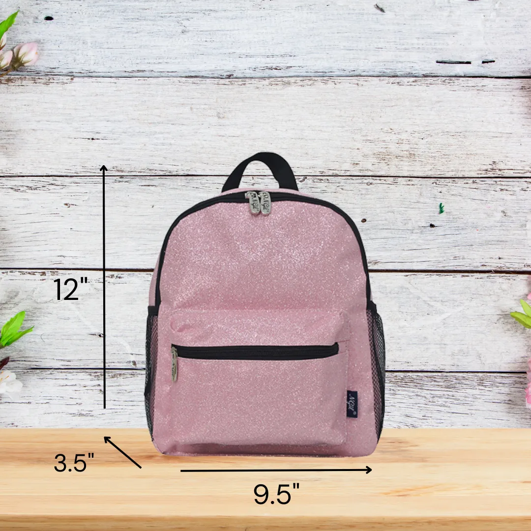 Pink Glitter NGIL Small Gymnastics Competition backpacks and Cheer Dance Backpack