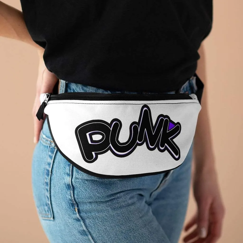 Plumskum Punk Rock Fanny Pack - White