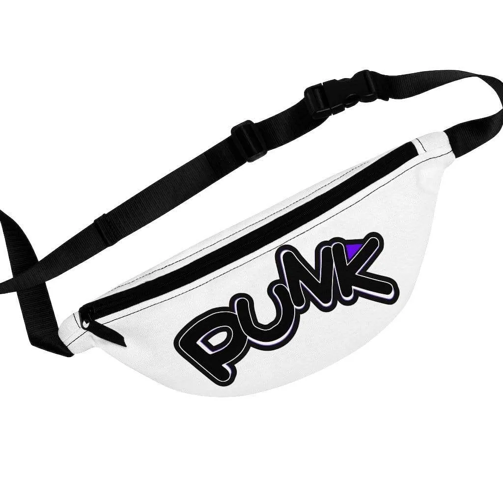 Plumskum Punk Rock Fanny Pack - White