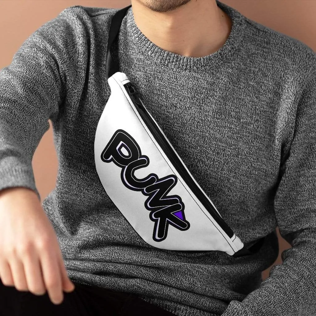 Plumskum Punk Rock Fanny Pack - White