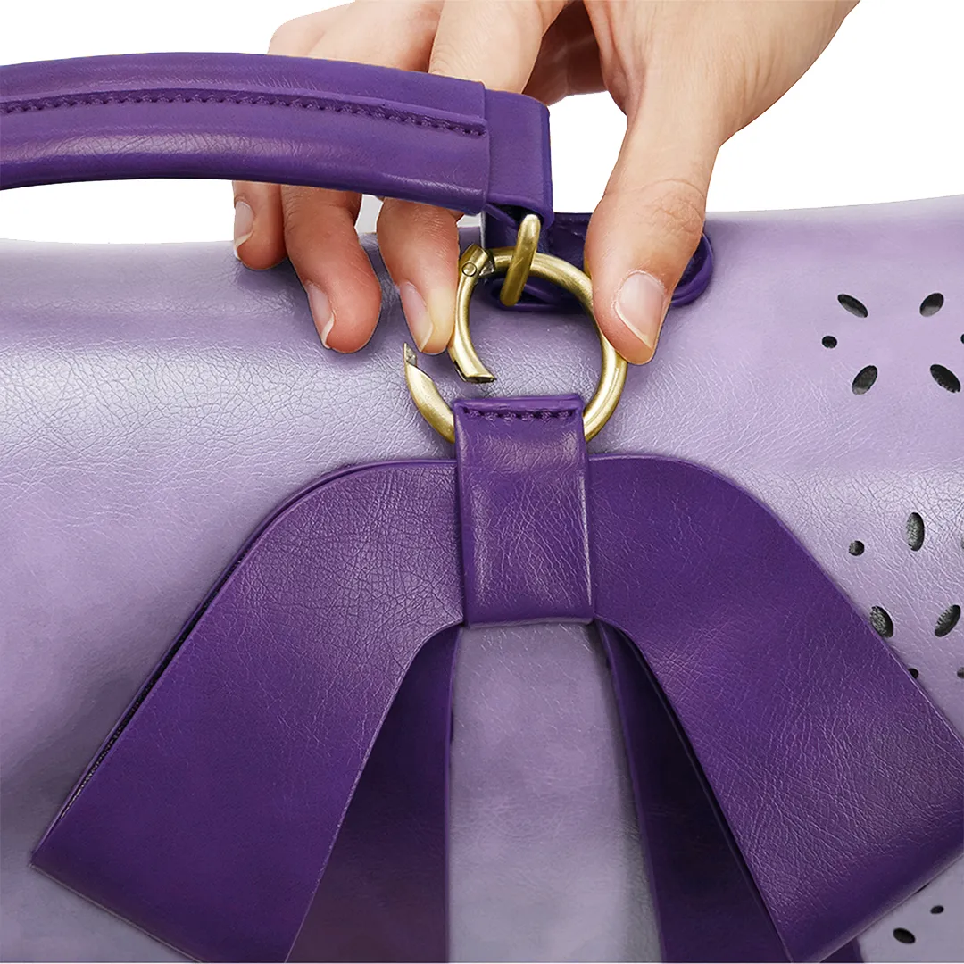 Pocketful Of Sunshine Messenger 17" - Lavender Lace
