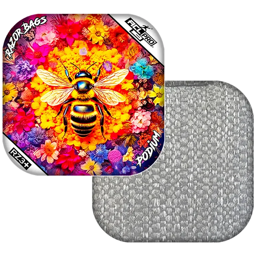 Podium | Bee Serious | ACL PRO Razor Cornhole Bags