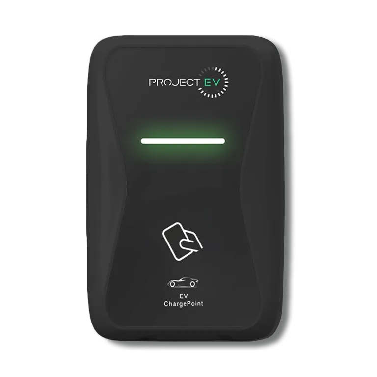 Project EV EVA-07S-SE-RFID 7.3kW Pro Earth Wall AC Electric Vehicle Charger Single Gun RFID (32A Single Phase)